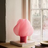 Crème Atelier Soft Serve Grande Table Lamp Peach Sorbet