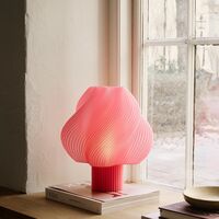 Crème Atelier Soft Serve Grande Table Lamp Peach Sorbet