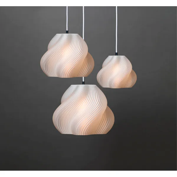 Crème Atelier Soft Serve 02 Pendant Brass