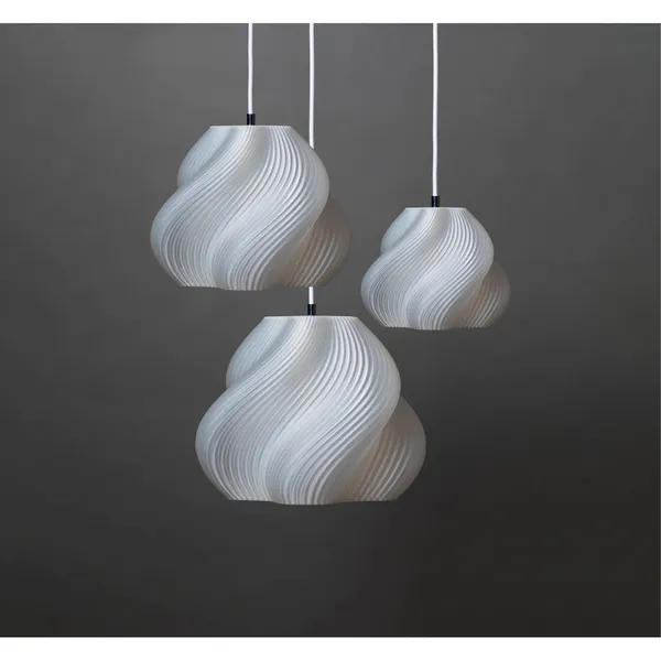 Crème Atelier Soft Serve 03 Pendant Chrome