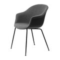 Legs in Matt Black / Shell in Black / Upholstery in Hallingdal 65 173
