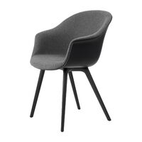 Leg and shell in Black / Upholstery in Hallingdal 65 173
