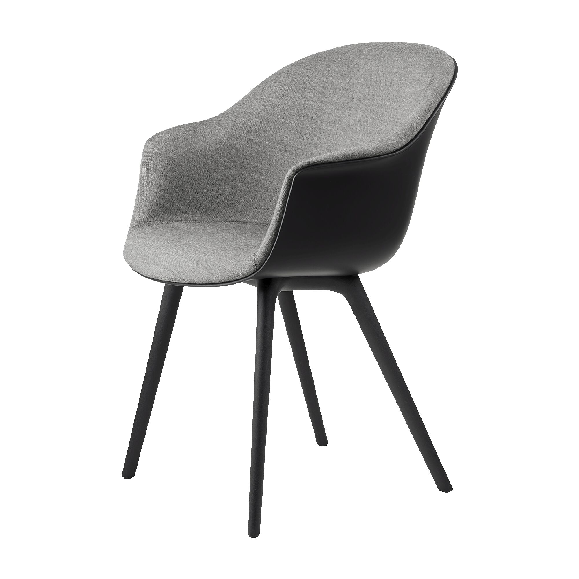 Flaggermus Spisestol Plastben Front Trukket i Remix 3 152