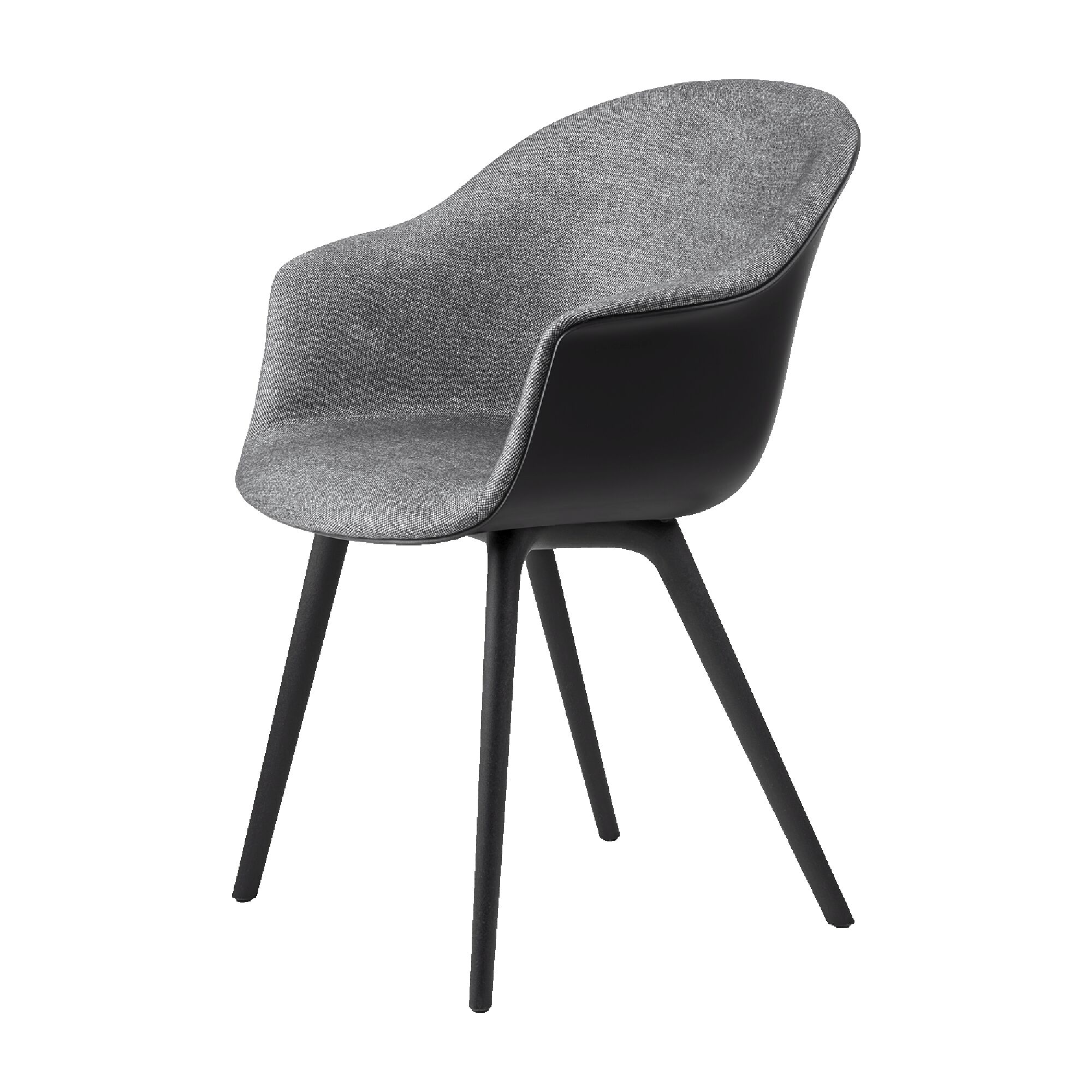 Flaggermus Spisestol Plastben Front Trukket i Vanlig 0023