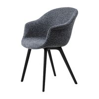 Bat Dining Chair Kunststoffbeine Um Bouclé 023