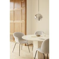 Bat Dining Chair Around Bouclé 023