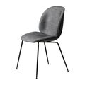 Legs in Matt Black, Upholstery in Plain 0023
