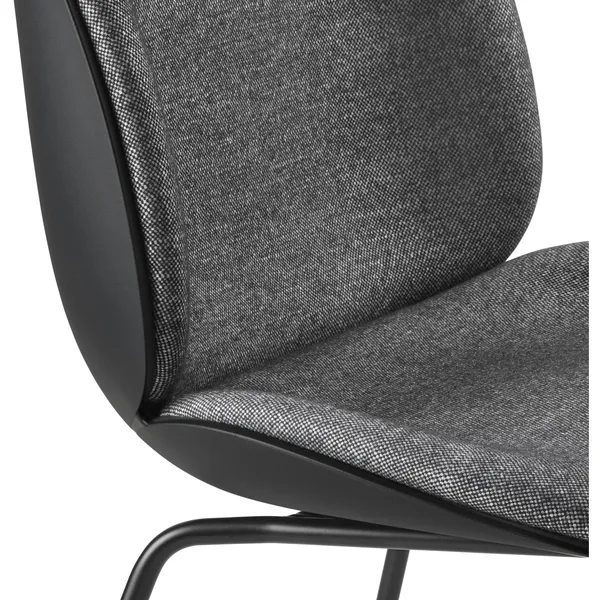 Beetle Dining Chair Front Upholstered In Plain 0023