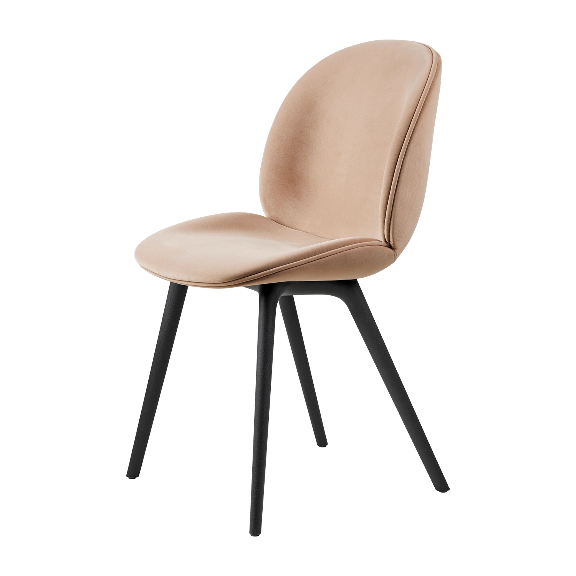 Beetle Spisestol med Plastben Trukket i Sunday 034