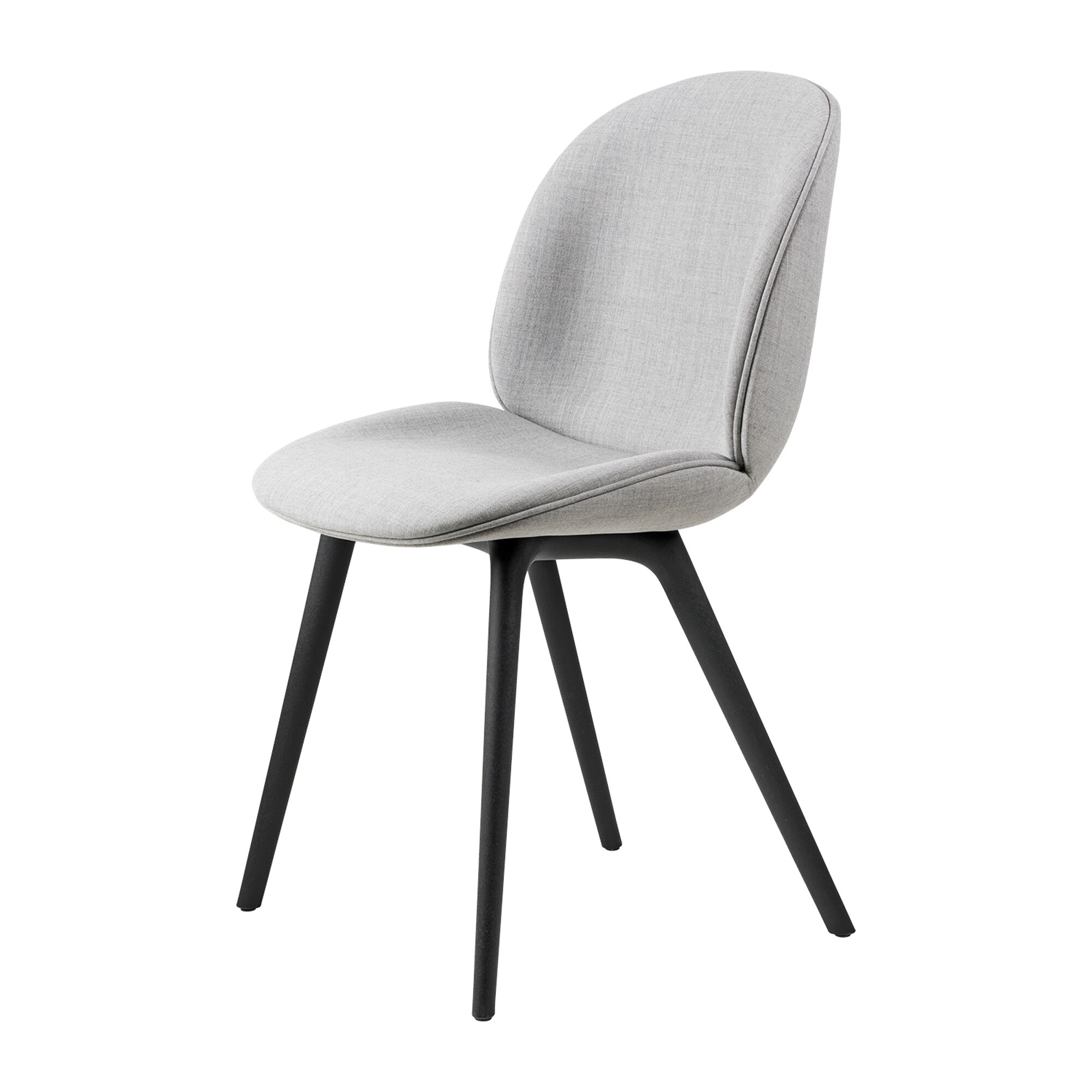 Beetle Chaise de Salle à Manger avec Pieds en Plastique Rembourrés I Remix 3 123