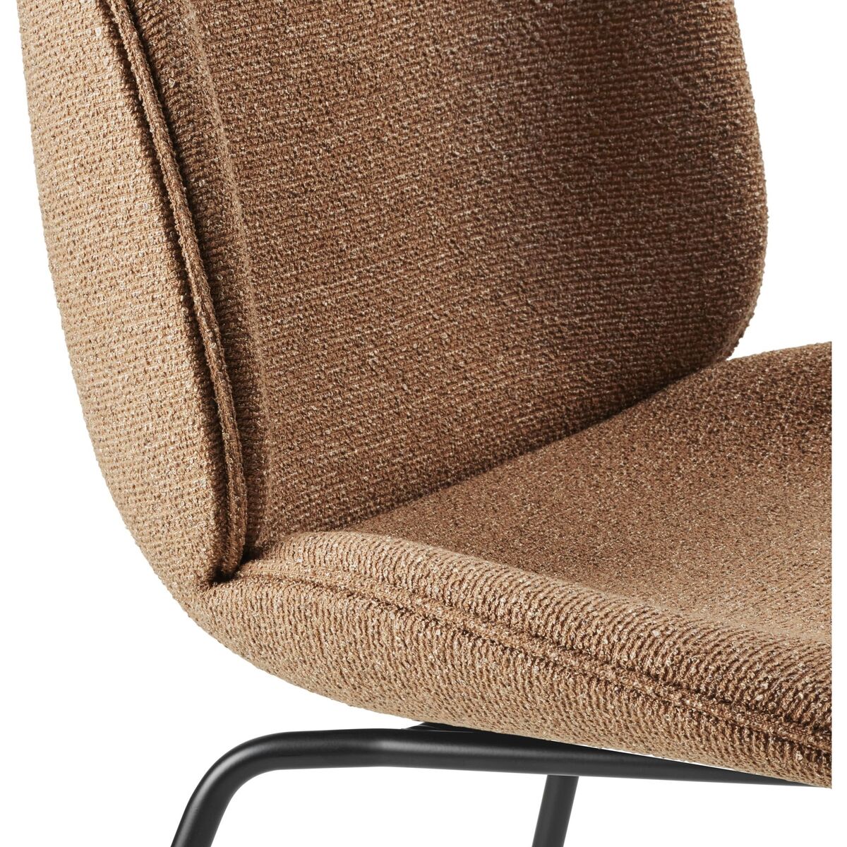 Beetle Dining Chair Around Bouclé 032