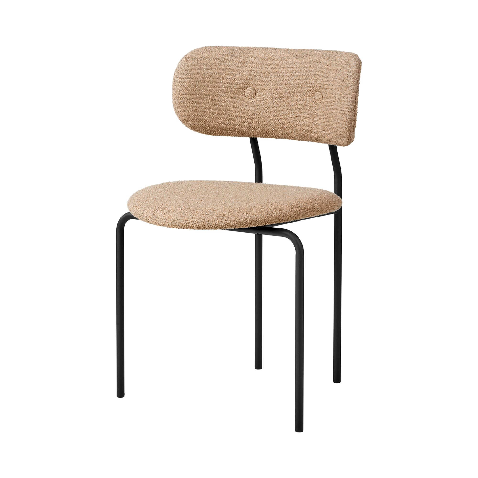 Coco Spisestuestol Rundt Bouclé 004