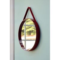 Strap No 2 Mirror Ø50 Red