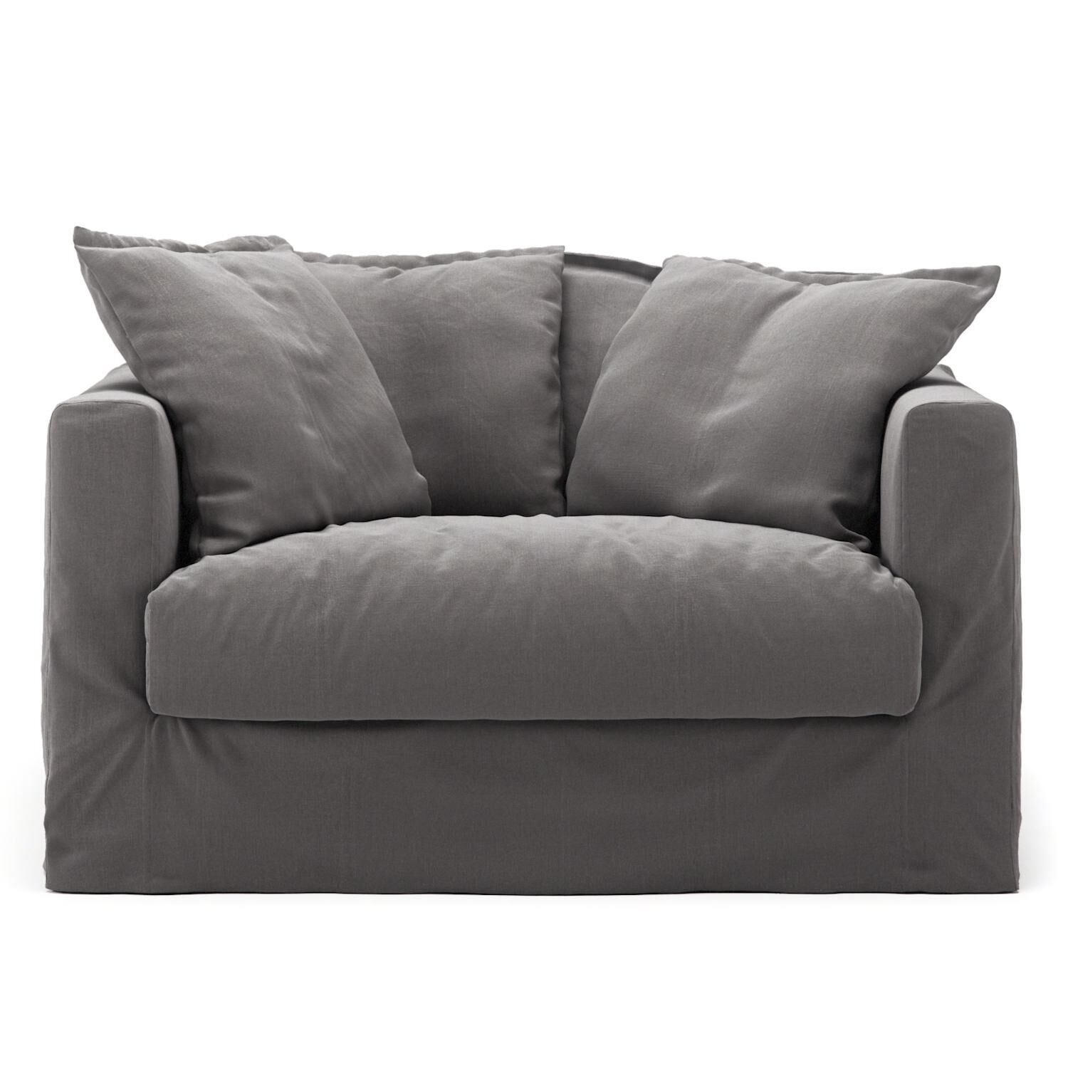 Le Grand Air Love Seat Fauteuil Gris