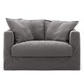 Le Grand Air Love Seat Fauteuil Gris