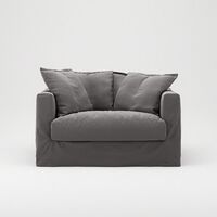 Le Grand Air Love Seat Fauteuil Gris