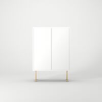Vogue Kast 64 Wit/Messing