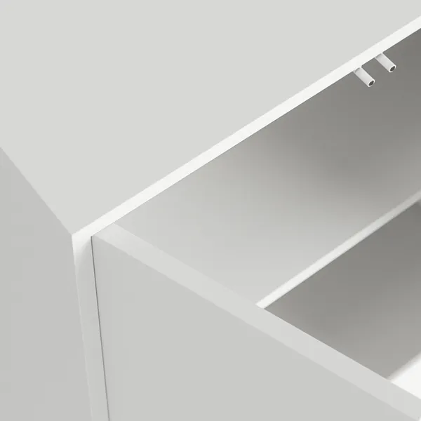Vogue Kast 64 Wit/Messing