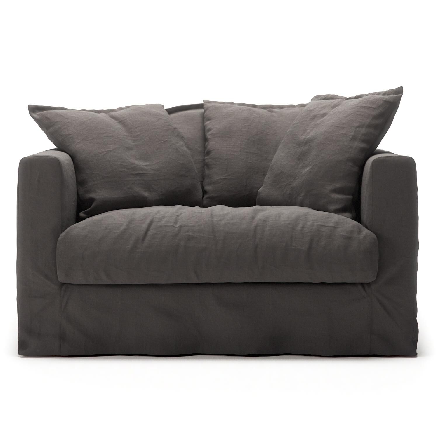 Le Grand Air Love Seat Fauteuil Granit Fumé