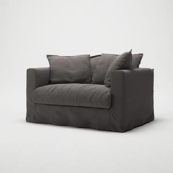 Le Grand Air Love Seat Sessel Rauchgrau