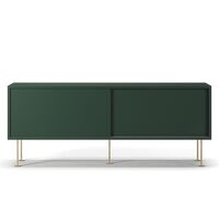 Vogue Mobile TV con Gambe 136 Verde/Ottone