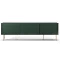 Vogue Mobile TV con Gambe 180 Verde/Ottone