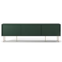 Vogue Mobile TV con Gambe 180 Verde/Ottone
