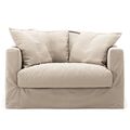 Le Grand Air Love Seat Armchair Beige
