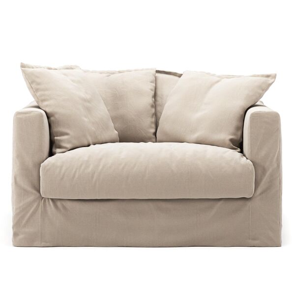 Le Grand Air Love Seat Armchair Beige
