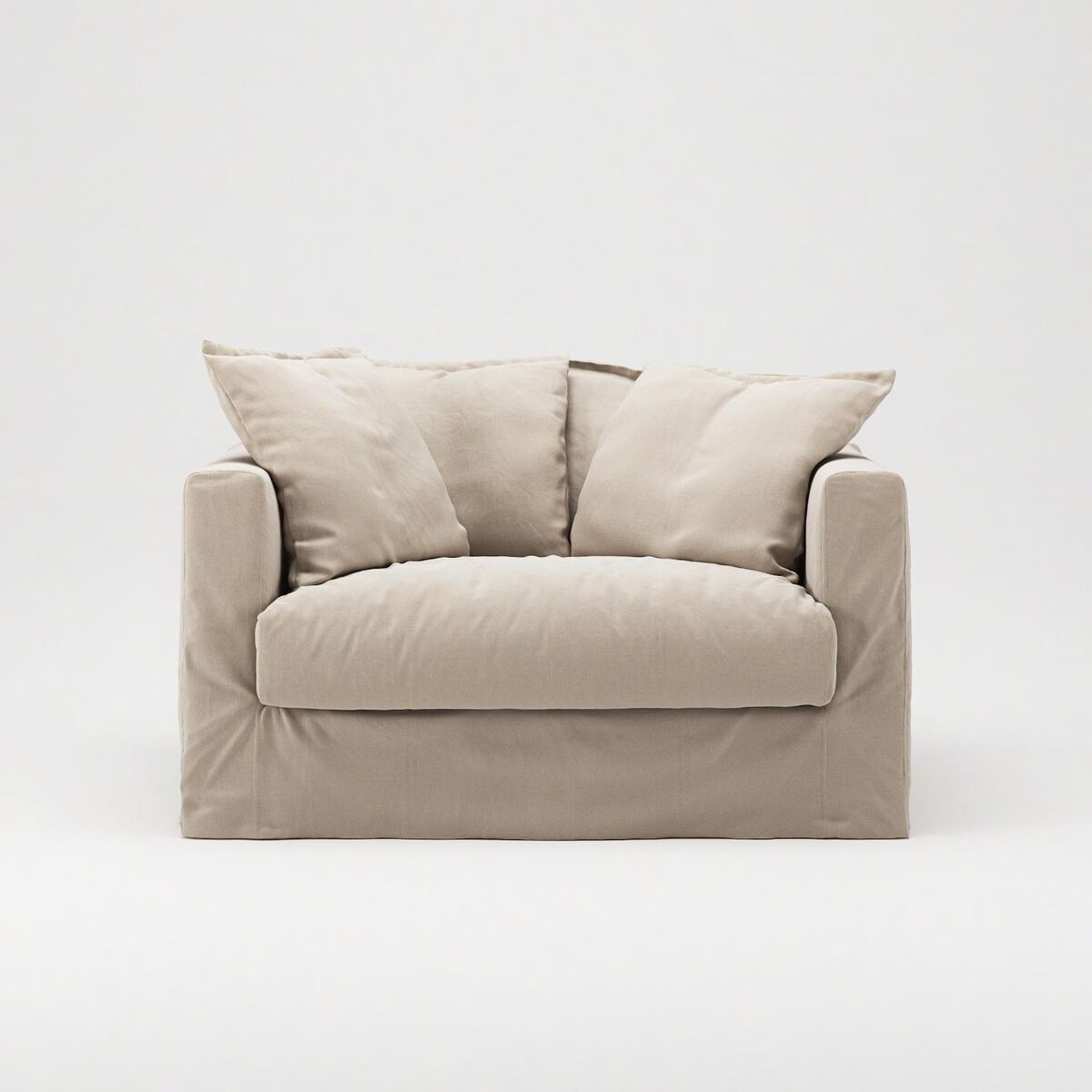 Le Grand Air Love Seat Fåtölj Beige