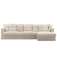 Le Grand Air 3-Seater Sofa with Right Chaise Beige