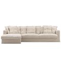 Le Grand Air 3-seters Sofa Divan Venstre Beige