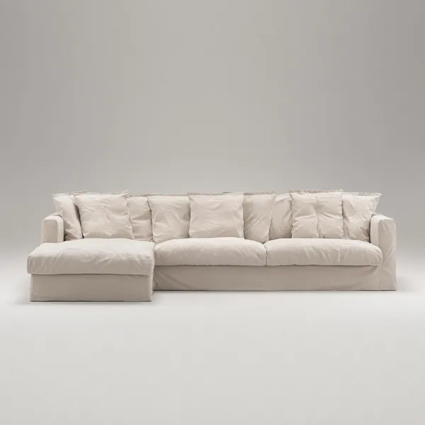 Le Grand Air 3-seters Sofa Divan Venstre Beige