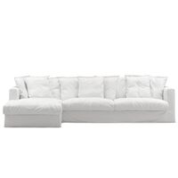 Le Grand Air 3-sitssoffa Divan Vänster Vit