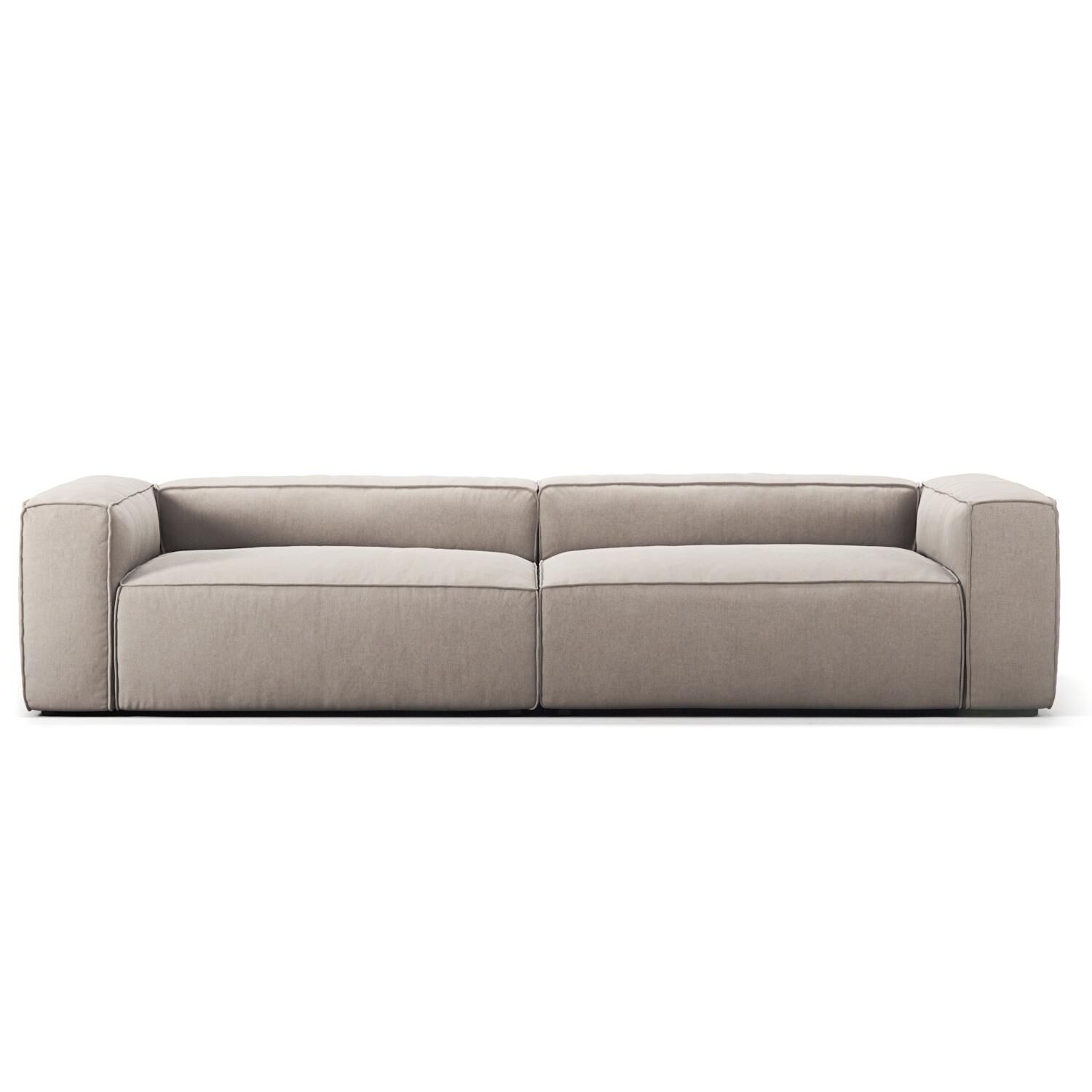 Grand Canapé 4 Places Sandshell/Beige