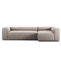 Grand 4-Seters Sofa Divan Høyre Sandshell/Beige