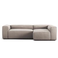 Grand 3-sitssoffa Divan Höger Sandshell/Beige