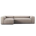 Grand 4-Seater Sofa Chaise Left Sandshell/Beige
