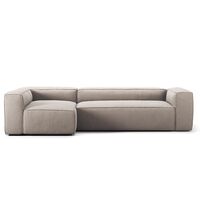 Grand 4-Seater Sofa Chaise Left Sandshell/Beige
