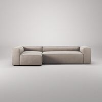 Grand 4-Seater Sofa Chaise Left Sandshell/Beige