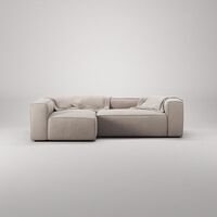 Grand Divano 3 Posti Chaise Sinistra Sandshell/Beige