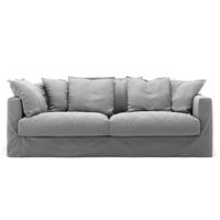 Le Grand Air 3-Sitzer Sofa Hellgrau