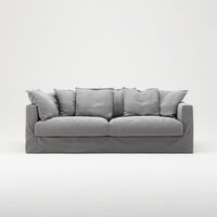 Le Grand Air 3-Sitzer Sofa Hellgrau