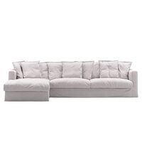 Le Grand Air 3-sitssoffa Divan Vänster Misty Grå