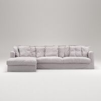 Le Grand Air 3-sitssoffa Divan Vänster Misty Grå