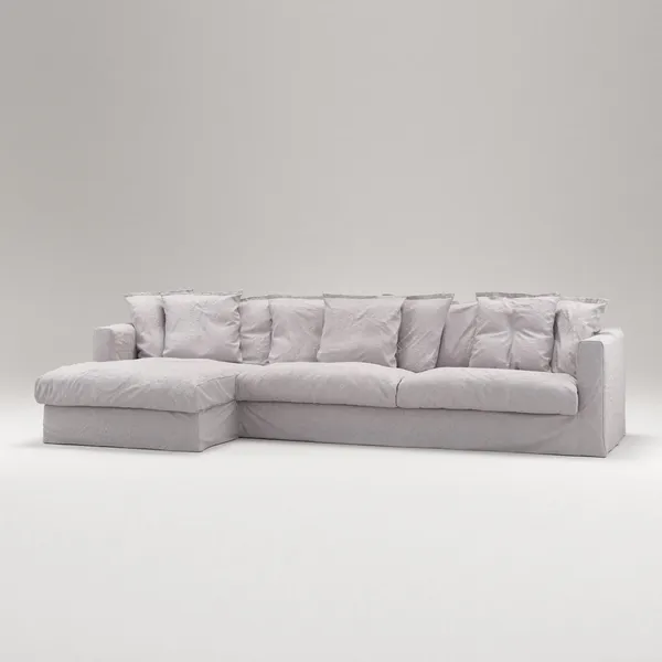 Le Grand Air 3-sitssoffa Divan Vänster Misty Grå