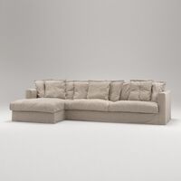Le Grand Air 3-Seater Sofa with Left Chaise Savage Linen