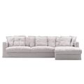 Le Grand Air 3-Seater Sofa with Right Chaise Misty Grey