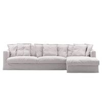 Le Grand Air 3-Seater Sofa with Right Chaise Misty Grey
