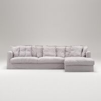 Le Grand Air 3-Seater Sofa with Right Chaise Misty Grey
